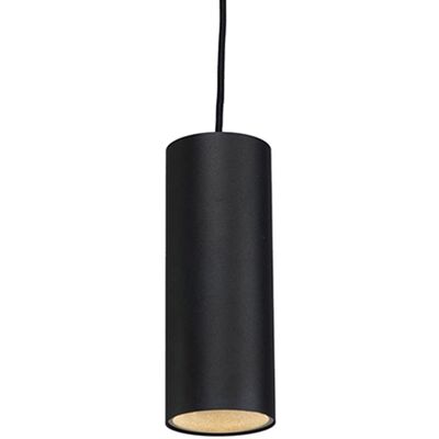 Diseño Lámpara Colgante De Diseño Negra - Tubo Aluminio Cilíndra Adecuado Para Led Max. 1 X 50 Watt - Qazqa Diseño Lámpara Colgante De Diseño Negra - Tubo Aluminio Cilíndra Adecuado Para Led Max. 1 X 50 Watt - Qazqa