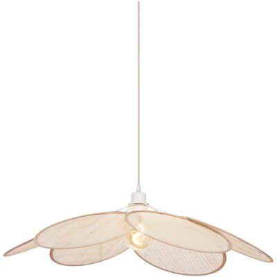 Qazqa Japandi Lámpara Colgante Japandi Color Crema Con Pantalla De Lino - Aisha Lino /metálica Otros Adecuado Para Led Max. 1 X 15 Watt Qazqa Japandi Lámpara Colgante Japandi Color Crema Con Pantalla De Lino - Aisha Lino /metálica Otros Adecuado Para Led Max. 1 X 15 Watt