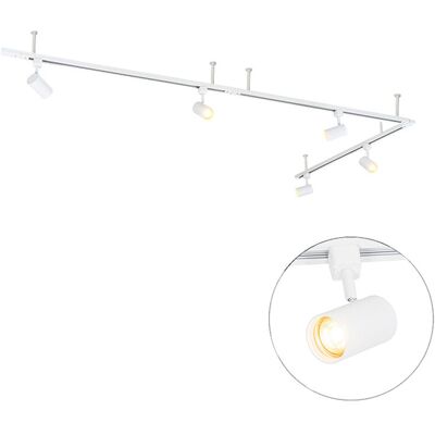 QAZQA - Iconic Jeana - Blanco - GU10 - lighting system QAZQA - Iconic Jeana - Blanco - GU10 - lighting system