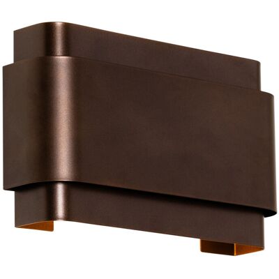 Moderno Lámpara De Pared Inteligente Bronce Oscuro 2 Luces Incl. 2 Wifi G9 - Coen Acero Rectangular Adecuado Para Led Max. 2 X 2.5 Watt - Qazqa Moderno Lámpara De Pared Inteligente Bronce Oscuro 2 Luces Incl. 2 Wifi G9 - Coen Acero Rectangular Adecuado Para Led Max. 2 X 2.5 Watt - Qazqa
