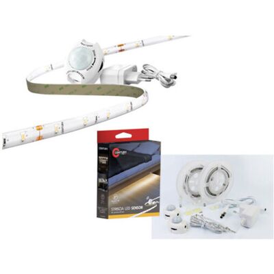 Tira LED CENTURY con sensor de movimiento - 7W, 2400mm, 3000K Tira LED CENTURY con sensor de movimiento - 7W, 2400mm, 3000K
