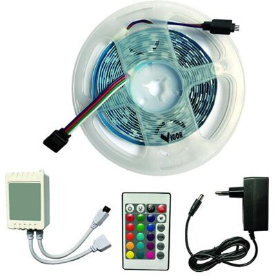 BLINKY Tira De Luces Led Vigor Bicho-xl, Multicolor, 5 Metros, 24w-rgb BLINKY Tira De Luces Led Vigor Bicho-xl, Multicolor, 5 Metros, 24w-rgb