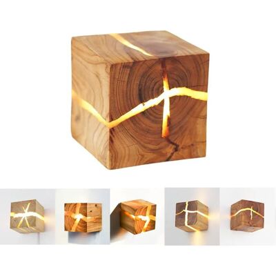 Zolginah Aplique De Pared De Madera Vintage Led 5w Lámpara De Pared Creativa Lámpara De Noche Iluminación De Grietas Aleatorias Aplique De Interior Para Dormitorio Sala De Estar Comedor Pasillo Luces Zolginah Aplique De Pared De Madera Vintage Led 5w Lámpara De Pared Creativa Lámpara De Noche Iluminación De Grietas Aleatorias Aplique De Interior Para Dormitorio Sala De Estar Comedor Pasillo Luces