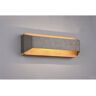 IPERBRIKO Aplique Rectangular Doble Emisión Led Arino Wood Nickel Trio Lighting