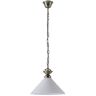 Lámpara colgante 'Otis' en Blanco hecho de Vidrio e.o. para Cocina (1 llama, E27) de Lindby lámpara colgante de vidrio, lámpara colgante, lámpara
