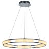 Theodore - Moderno led colgante colgante cromado, blanco cálido 3000K 2520lm regulable - Italux