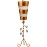 Tivoli - Lámpara de mesa 1 luz Dorado, Crema, E27 - Elstead