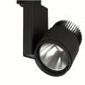 Sysled - Lámpara led cree 50W trifásica 50W blanco neutral 4500K led Spotlight   Color del soporte: Negro