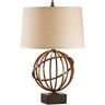 Spencer - Lámpara de mesa 1 luz Firenze Gold, E27 - Elstead