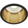 Maytoni Reif Downlight técnico Reif negro con dorado empotrable