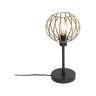 Diseño Lámpara de mesa de diseño latón - johanna Acero Redonda Adecuado para led Max. 1 x 40 Watt - Oro/Latón - Qazqa