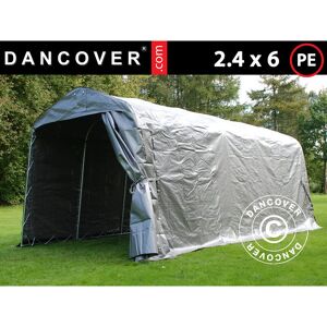 Dancover Gris Carpa de almacenamiento PRO 2,4x6 - Carpa Dancover Gris Carpa de almacenamiento PRO 2,4x6 - Carpa
