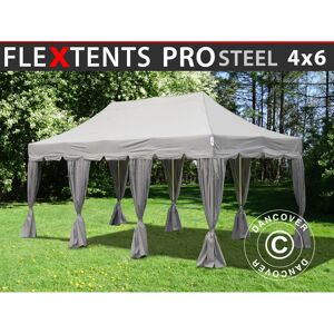 DANCOVER Carpa Plegable Carpa Rapida Flextents Pro Steel 'peaked' 4x6m DANCOVER Carpa Plegable Carpa Rapida Flextents Pro Steel 'peaked' 4x6m