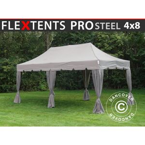 DANCOVER Carpa Plegable Carpa Rapida Flextents Pro Steel 'peaked' 4x8m DANCOVER Carpa Plegable Carpa Rapida Flextents Pro Steel 'peaked' 4x8m