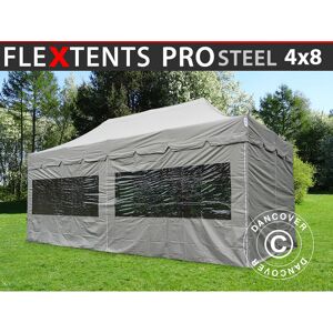 DANCOVER Carpa Plegable Carpa Rapida Flextents Pro Steel 'peaked' 4x8m DANCOVER Carpa Plegable Carpa Rapida Flextents Pro Steel 'peaked' 4x8m