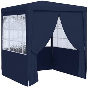 Vidaxl - Carpa Profesional De Fiestas Con Paredes Azul 90 G/m² 2,5x2,5 M Vidaxl - Carpa Profesional De Fiestas Con Paredes Azul 90 G/m² 2,5x2,5 M