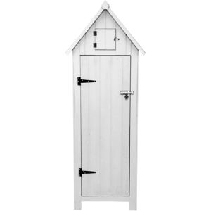 MONSTER SHOP Cobertizo De Jardín De Madera Blanco Almacenamiento Almacenaje Caseta Exterior Organizador Herramientas Jardin Estantes Esquina Ganchos Para Colgar Sobre Puertas Candado Llaves + Kit Fijación Gratis MONSTER SHOP Cobertizo De Jardín De Madera Blanco Almacenamiento Almacenaje Caseta Exterior Organizador Herramientas Jardin Estantes Esquina Ganchos Para Colgar Sobre Puertas Candado Llaves + Kit Fijación Gratis