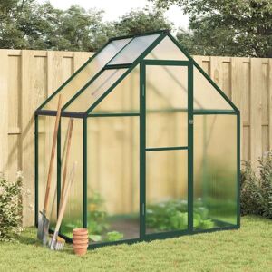 Vidaxl - Invernadero Con Marco Base Aluminio Verde 169x114x195 Cm Vidaxl - Invernadero Con Marco Base Aluminio Verde 169x114x195 Cm