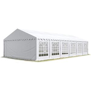 CARPASOL Toolport Carpa Para Fiestas Carpa De Fiesta 6x14 M - Ignífugo Carpa De Pabellón De Jardín Lona Pvc 700 N En Blanco Impermeable CARPASOL Toolport Carpa Para Fiestas Carpa De Fiesta 6x14 M - Ignífugo Carpa De Pabellón De Jardín Lona Pvc 700 N En Blanco Impermeable