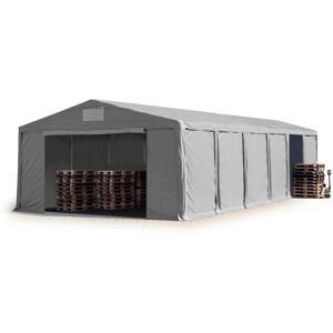 CARPASOL Toolport Carpa Almacén 8x12 M Carpa Industrial 3m De Altura Lateral Pvc 850 N Gris 100% Impermeable Puerta Con Cremallera CARPASOL Toolport Carpa Almacén 8x12 M Carpa Industrial 3m De Altura Lateral Pvc 850 N Gris 100% Impermeable Puerta Con Cremallera