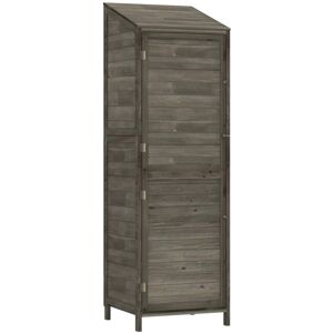 Cobertizo de jardín de madera maciza de abeto vidaXL - Almacenamiento duradero Cobertizo de jardín de madera maciza de abeto vidaXL - Almacenamiento duradero
