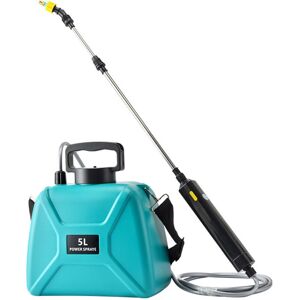 UGREAT Pulverizador De Jardín Eléctrico Con 3 Boquillas Ajustables, Recargable Por Usb, Pulverizador Protector De Plantas Para Jardín, Desmalezado Y Lavado De Coches (pulverizador Verde De 5 L) UGREAT Pulverizador De Jardín Eléctrico Con 3 Boquillas Ajustables, Recargable Por Usb, Pulverizador Protector De Plantas Para Jardín, Desmalezado Y Lavado De Coches (pulverizador Verde De 5 L)
