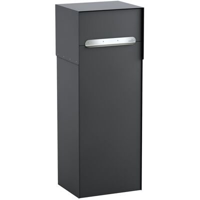 Arregui Multipack Base Doble Acceso Ep3154 Buzón Individual De Acero Para Paquetería Grande, Buzón Para Paquetes, Recogida De Paquetes Trasera, Negro Arregui Multipack Base Doble Acceso Ep3154 Buzón Individual De Acero Para Paquetería Grande, Buzón Para Paquetes, Recogida De Paquetes Trasera, Negro