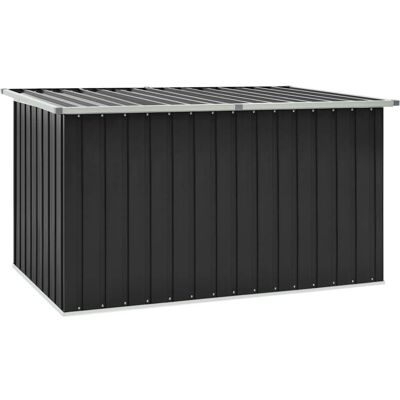 Caja De Almacenaje Para Jardín Gris Antracita 171x99x93 Cm Vidaxl Caja De Almacenaje Para Jardín Gris Antracita 171x99x93 Cm Vidaxl