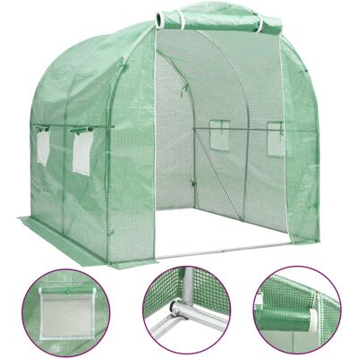 Invernadero 4 M² 2x2x2 M Vidaxl Invernadero 4 M² 2x2x2 M Vidaxl