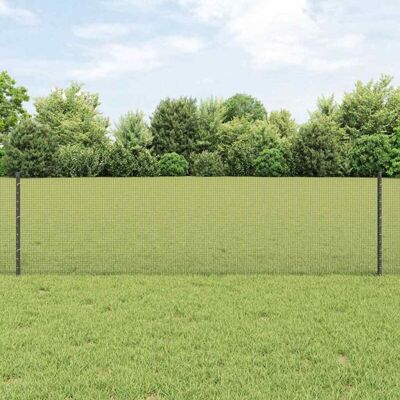 vidaXL 0,6x50 m Cerca de Acero en Rollo - Diseño Moderno y Resistente a UV vidaXL 0,6x50 m Cerca de Acero en Rollo - Diseño Moderno y Resistente a UV