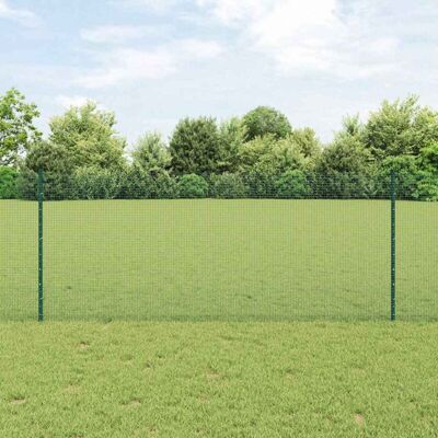 Set de Cerca de Jardín Vidaxl - Metal Duradero 10x1 m para Jardín y Mascotas Set de Cerca de Jardín Vidaxl - Metal Duradero 10x1 m para Jardín y Mascotas