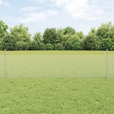 Conjunto de Valla de Jardín VidaXL - Acero Hexagonal, Fácil de Montar Conjunto de Valla de Jardín VidaXL - Acero Hexagonal, Fácil de Montar