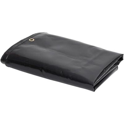 Lona 650 G/m² 4x6 M Negro Vidaxl Lona 650 G/m² 4x6 M Negro Vidaxl