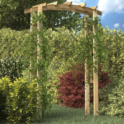 Vidaxl - Arco Con Enrejado De Madera 150x60x210 Cm Vidaxl - Arco Con Enrejado De Madera 150x60x210 Cm