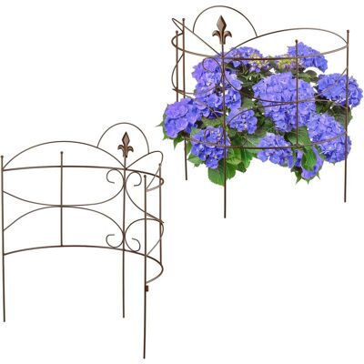 Soportes para plantas Relaxdays - Enrejado para flores - 2 uds. Soportes para plantas Relaxdays - Enrejado para flores - 2 uds.