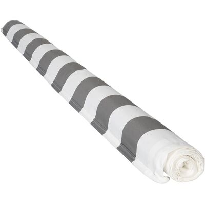 HAPPY GARDEN Lona A Rayas Blanca/gris Para Toldo 2,95 × 2,5m Saule HAPPY GARDEN Lona A Rayas Blanca/gris Para Toldo 2,95 × 2,5m Saule