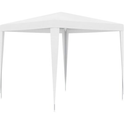 vidaXL Conjunto de Muebles de Jardín Toldo 2.5x2.5 m Blanco - Muebles de Jardín vidaXL Conjunto de Muebles de Jardín Toldo 2.5x2.5 m Blanco - Muebles de Jardín
