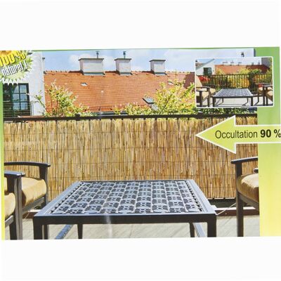 Pantalla De Caña Natural Windhager 2x5m Pantalla De Caña Natural Windhager 2x5m
