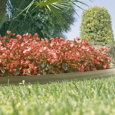 NORTENE Bark Border 9cmx10m - Borde de jardín - Plástico reciclado NORTENE Bark Border 9cmx10m - Borde de jardín - Plástico reciclado