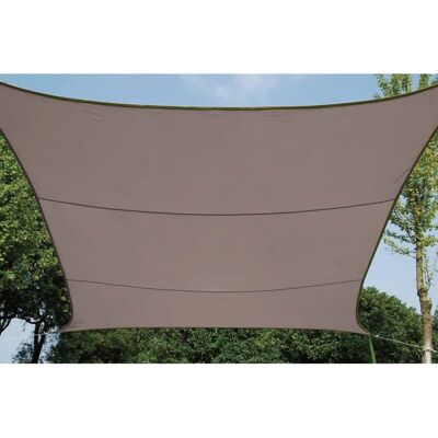 Perel - Sombreado Velo, Repelente De Agua, 3.6 X 3.6 M, 160 G/m², Poliéster, Cuadrado, Tope Perel - Sombreado Velo, Repelente De Agua, 3.6 X 3.6 M, 160 G/m², Poliéster, Cuadrado, Tope