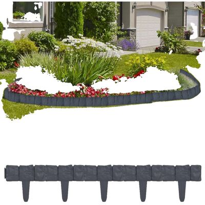 OEM Valla De Jardín, Diseño Modular En Plástico, Resistente A La Intemperie, Verde Militar. OEM Valla De Jardín, Diseño Modular En Plástico, Resistente A La Intemperie, Verde Militar.
