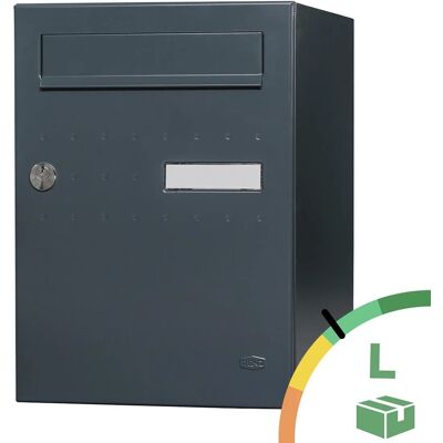 Buzón De Paquetería - Eclipse - Gris Antracita Mate - 1 Puerta Renz Buzón De Paquetería - Eclipse - Gris Antracita Mate - 1 Puerta Renz