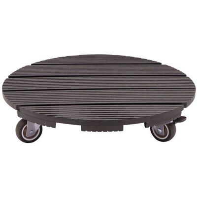 Invernadero Nature Plant Stand Ruedas Wpc 38 Cm 8,6 Cm Invernadero Nature Plant Stand Ruedas Wpc 38 Cm 8,6 Cm