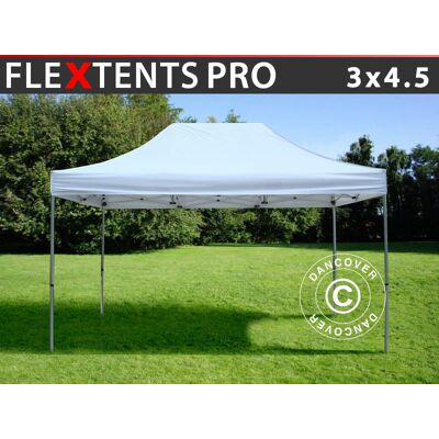 Dancover Blanco FleXtents PRO 3x4.5m Carpa plegable Dancover Blanco FleXtents PRO 3x4.5m Carpa plegable
