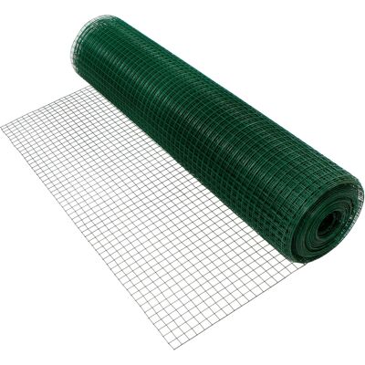 Ecd Germany Malla De Alambre Para Pajarera 25x25mm, 1m X 25m, 0,9mm De Espesor Valla De Acero Galvanizado Verde De Red Flexible Barrera Resistente A La Interperie Rejilla Para Animales Domésticos Ecd Germany Malla De Alambre Para Pajarera 25x25mm, 1m X 25m, 0,9mm De Espesor Valla De Acero Galvanizado Verde De Red Flexible Barrera Resistente A La Interperie Rejilla Para Animales Domésticos