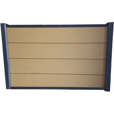 MCCOVER Kit Completo De Inicio/fin Valla 1,50 L X 1,80 H (3 Colores) - Beige Claro, Altura - 180 Cm, Longitud - 150 Cm MCCOVER Kit Completo De Inicio/fin Valla 1,50 L X 1,80 H (3 Colores) - Beige Claro, Altura - 180 Cm, Longitud - 150 Cm