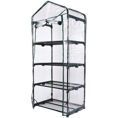 Invernadero Balcón Varias Medidas Seleccionela Invernadero Para Hogar 3 Estantes (128x69x49 Cm.) - - Faura Invernadero Balcón Varias Medidas Seleccionela Invernadero Para Hogar 3 Estantes (128x69x49 Cm.) - - Faura