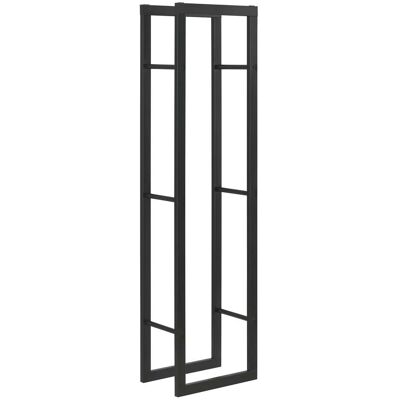 HELLOSHOP26 Soporte Para Leña Resistente Estante Sólido Para Leña Soporte Para Leña Almacenamiento Eficiente Para Uso Interior Y Exterior Acero Lacado 40 X 150 X 25 Cm Negro 030005959 HELLOSHOP26 Soporte Para Leña Resistente Estante Sólido Para Leña Soporte Para Leña Almacenamiento Eficiente Para Uso Interior Y Exterior Acero Lacado 40 X 150 X 25 Cm Negro 030005959