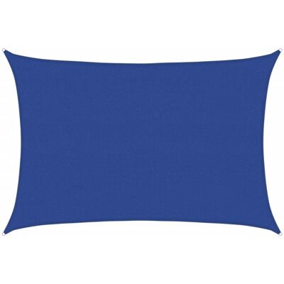Vela parasol rectangular azul 160 g/m² 4x5 m vidaXL - Vela parasol Vela parasol rectangular azul 160 g/m² 4x5 m vidaXL - Vela parasol