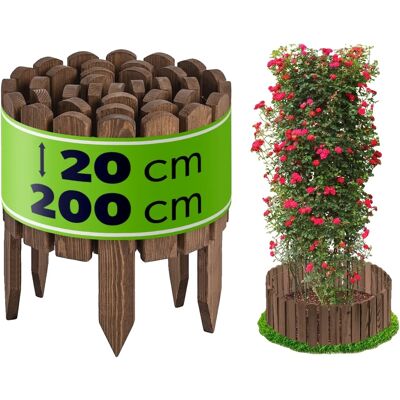 OEM Valla De Jardín, Madera Resistente A La Intemperie, Fácil Instalación, Marrón. OEM Valla De Jardín, Madera Resistente A La Intemperie, Fácil Instalación, Marrón.